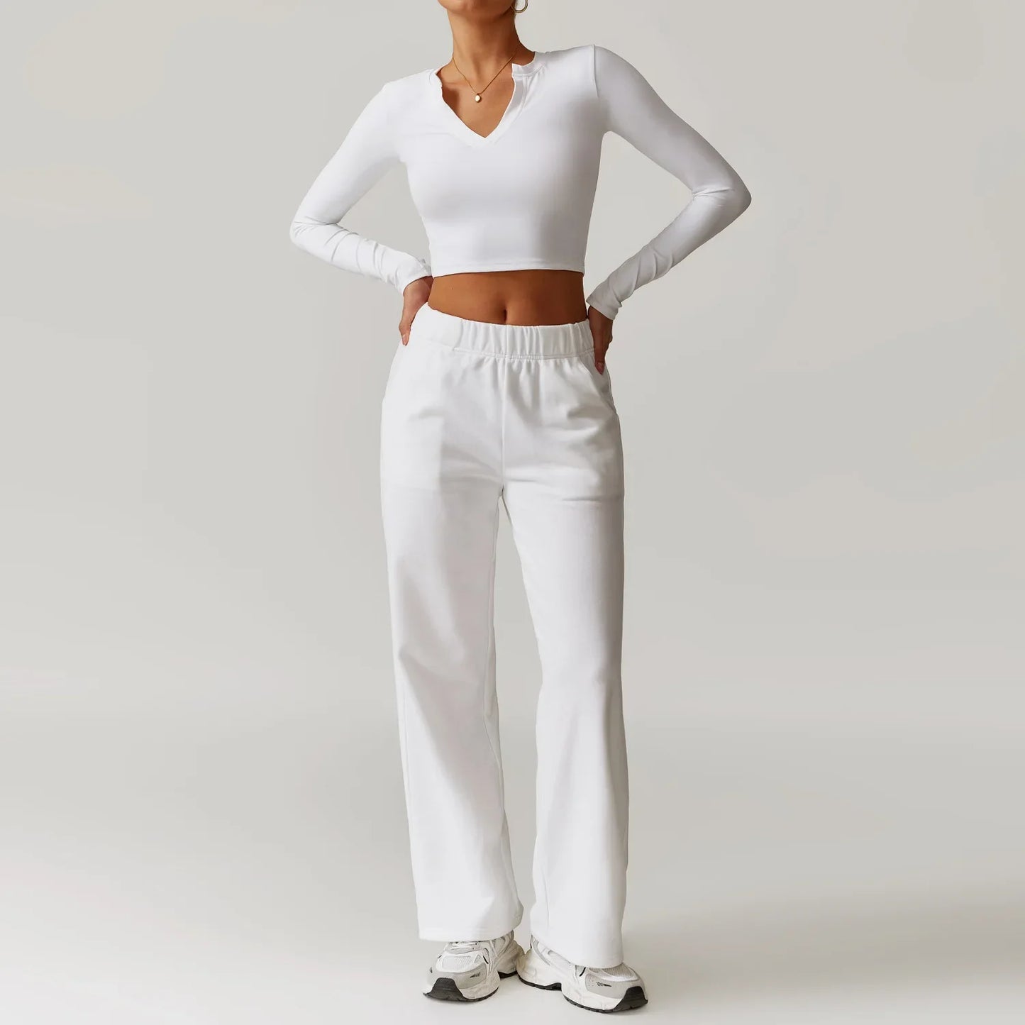 Luźny dres z obcisłą górą Hestia-helthfit.pl
