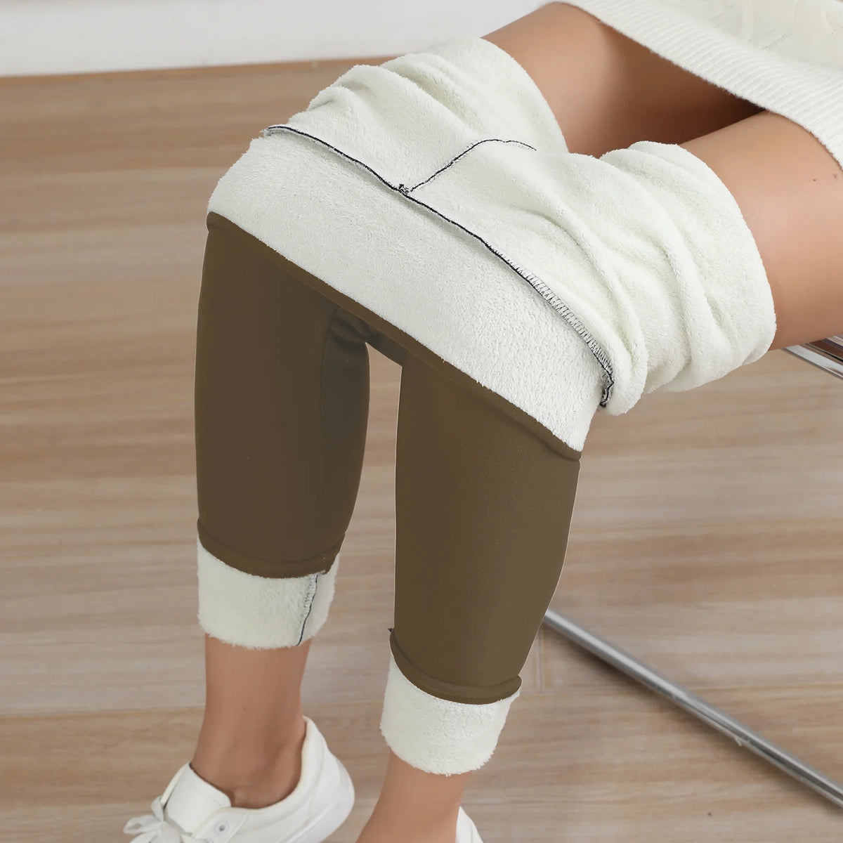 Ocieplane legginsy z wysokim stanem Ejlejtyja