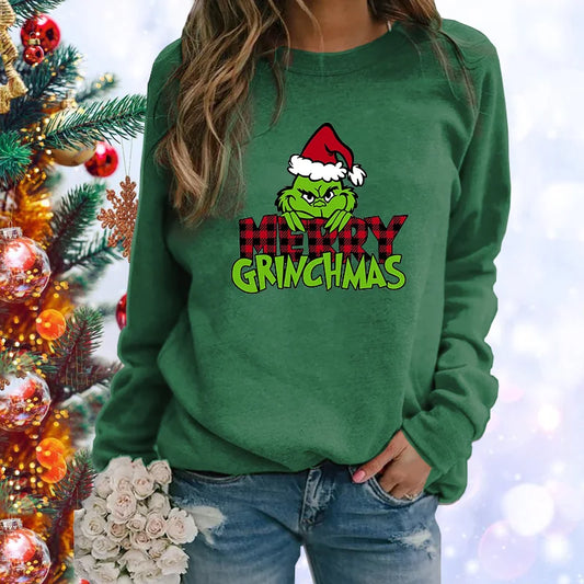 Świąteczna bluza z motywem z filmu Grinch Hades-helthfit.pl