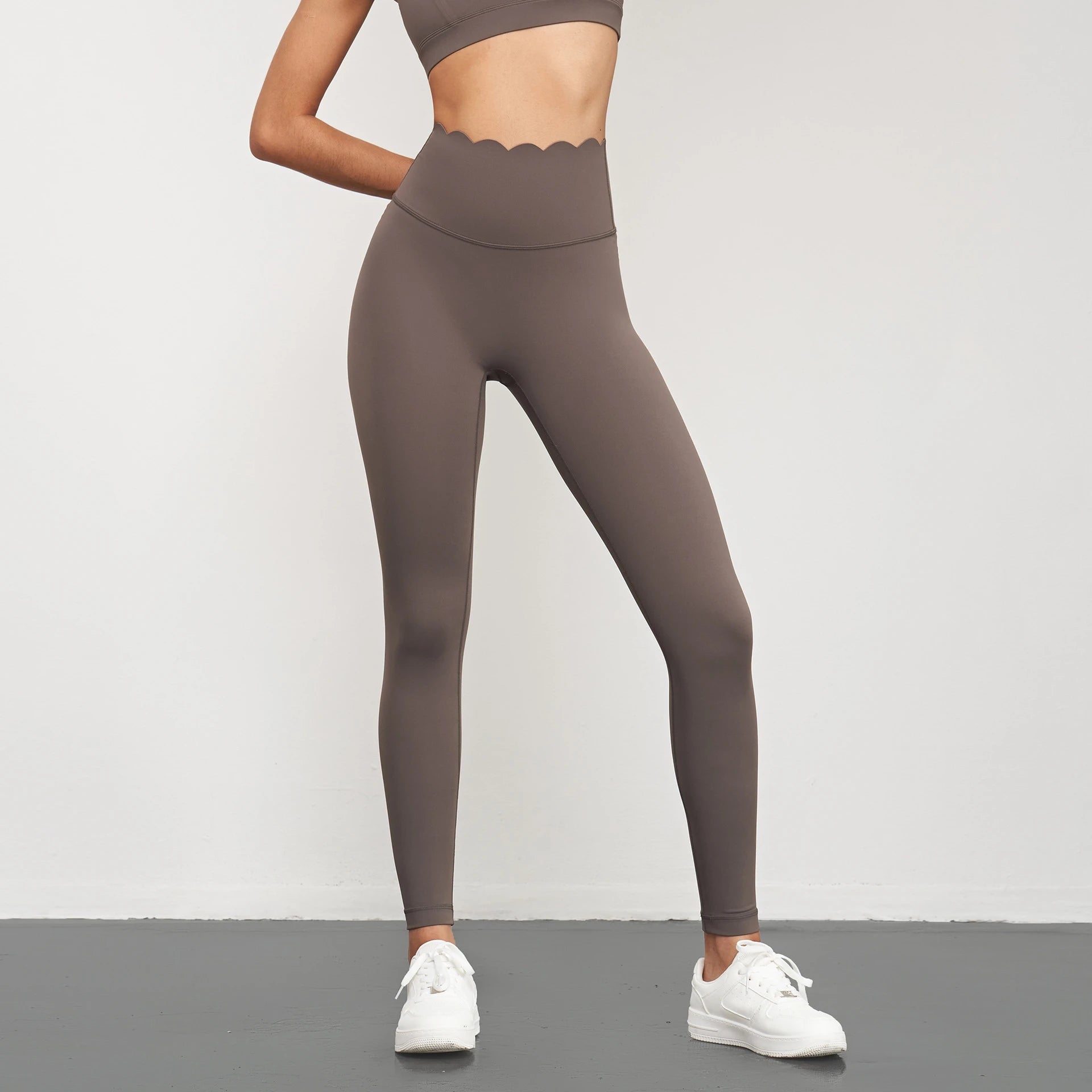 Bezszwowe legginsy z wysokim stanem Zefir-helthfit.pl