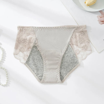 Figi menstruacyjne z koronką Nemezis-helthfit.pl