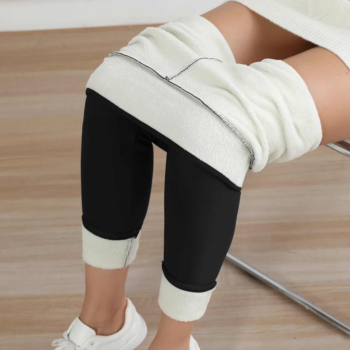 Ocieplane legginsy z wysokim stanem Ejlejtyja