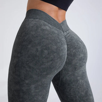Bezszwowe legginsy z efektem pushup Delfis-helthfit.pl