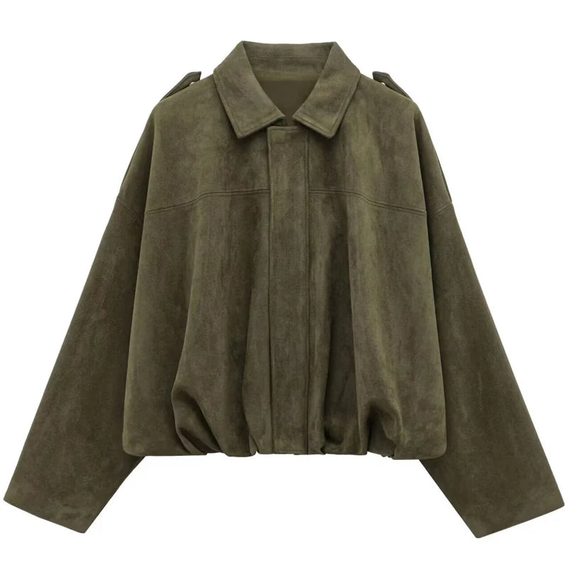 Jesienna kurtka oversize Hestia