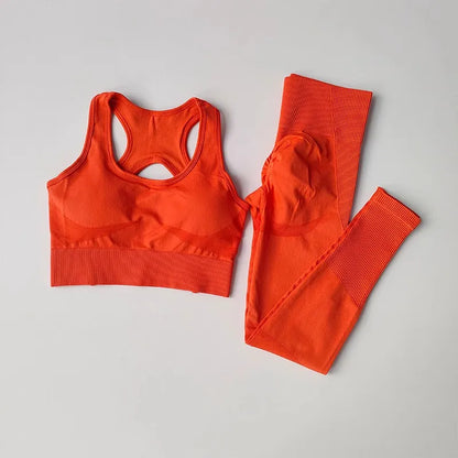 Komplet sportowy top + legginsy pushup Boreasz