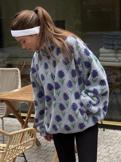 Bluza polarowa oversize Posejdon
