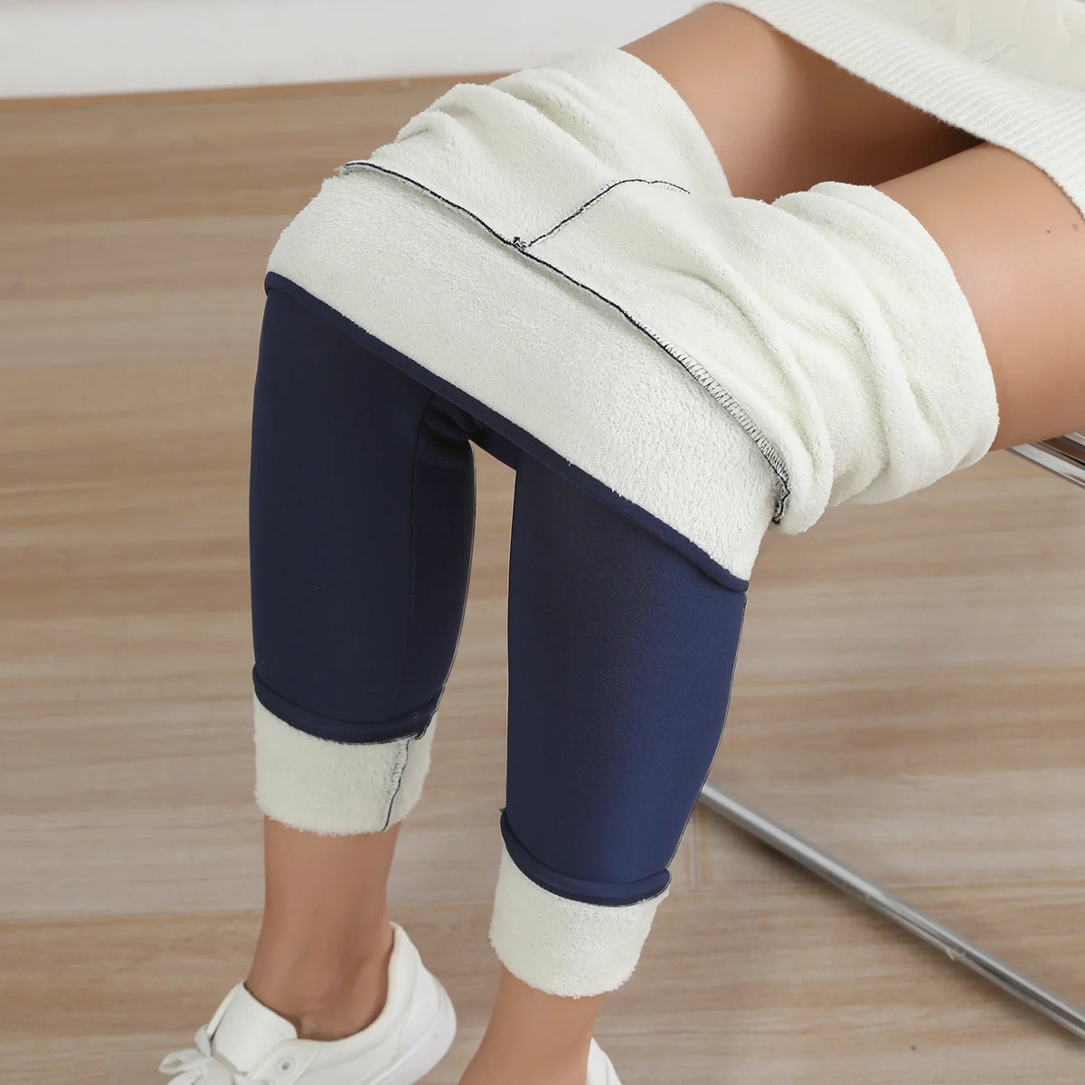 Ocieplane legginsy z wysokim stanem Ejlejtyja