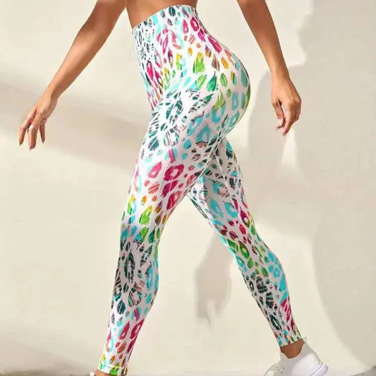 Wzorzyste legginsy PushUP Apollo-helthfit.pl