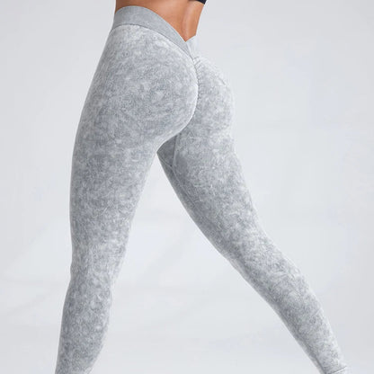 Bezszwowe legginsy z efektem pushup Delfis