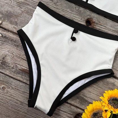 Dwuczęściowy strój kąpielowy w stylu retro Tryton-helthfit.pl