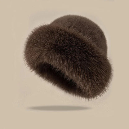 Puchata czapka damska Afrodyta