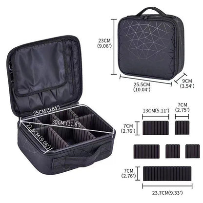 Kosmetyczka z przegródkami Persefona-helthfit.pl