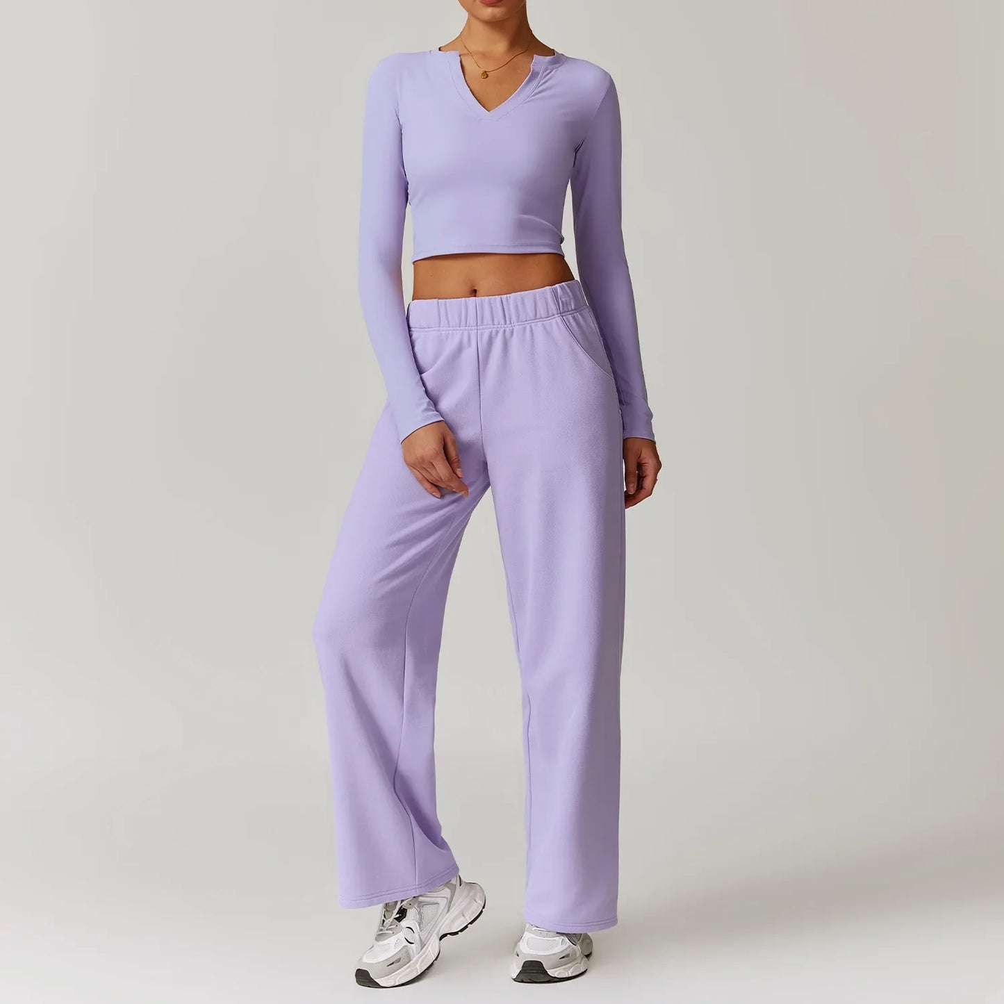 Luźny dres z obcisłą górą Hestia-helthfit.pl