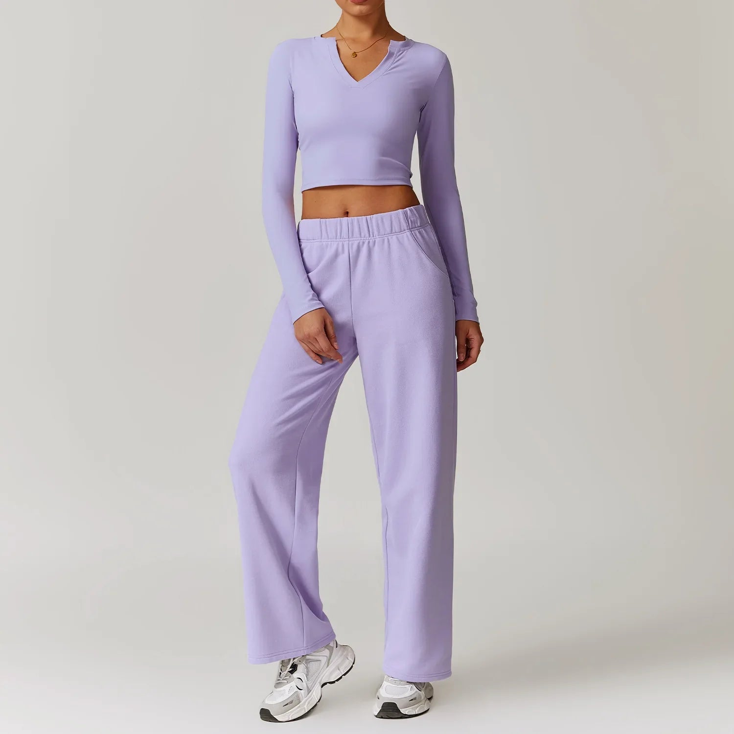Luźny dres z obcisłą górą Hestia-helthfit.pl