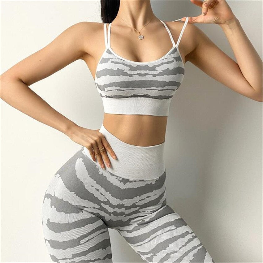 Komplet sportowy top+leginsy KetoHelthfit.pl